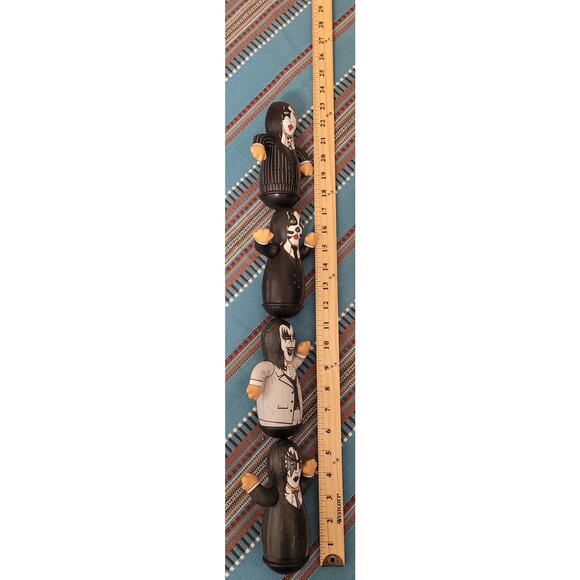 Jabberwocky Toys Kiss DTK 6in BlownUps! Figure Lot of 4 Loose Pre-owned Rock - Picture 7 of 7